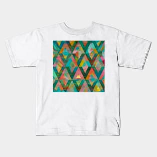 Argyle Abstract Kids T-Shirt